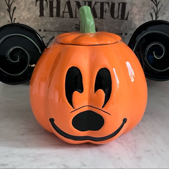 Disney Kitchen Mickey Mouse Halloween Cookie Jar Poshmark
